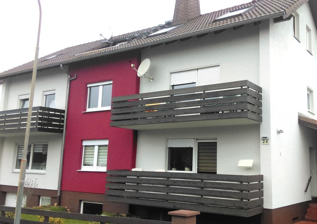Ferienwohnung Familie Perl Immenhausen Ngoại thất bức ảnh